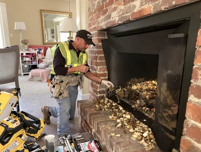 Safe screening installation by North Miami Chimney Sweep in North Miami, FL