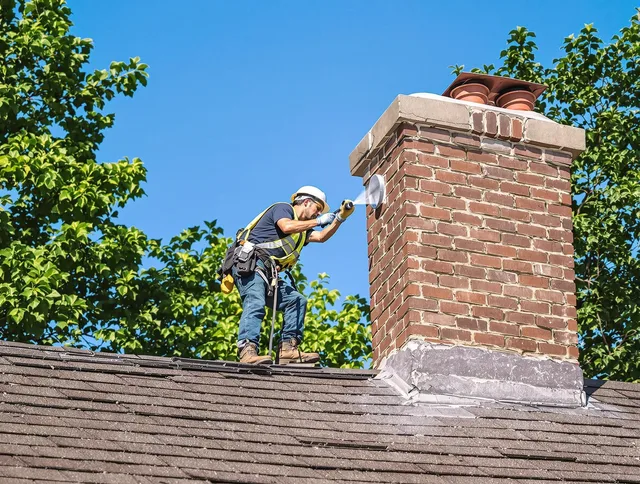 North Miami Chimney Sweep performing an inspection with advanced tools in North Miami, FL