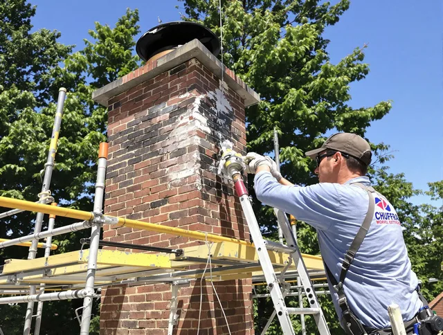 Structural chimney repair by North Miami Chimney Sweep in North Miami, FL