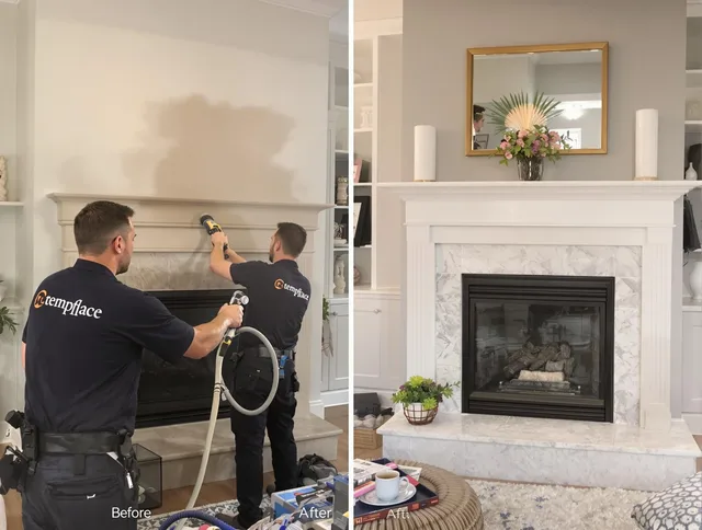 Professional soot removal by North Miami Chimney Sweep team in North Miami, FL